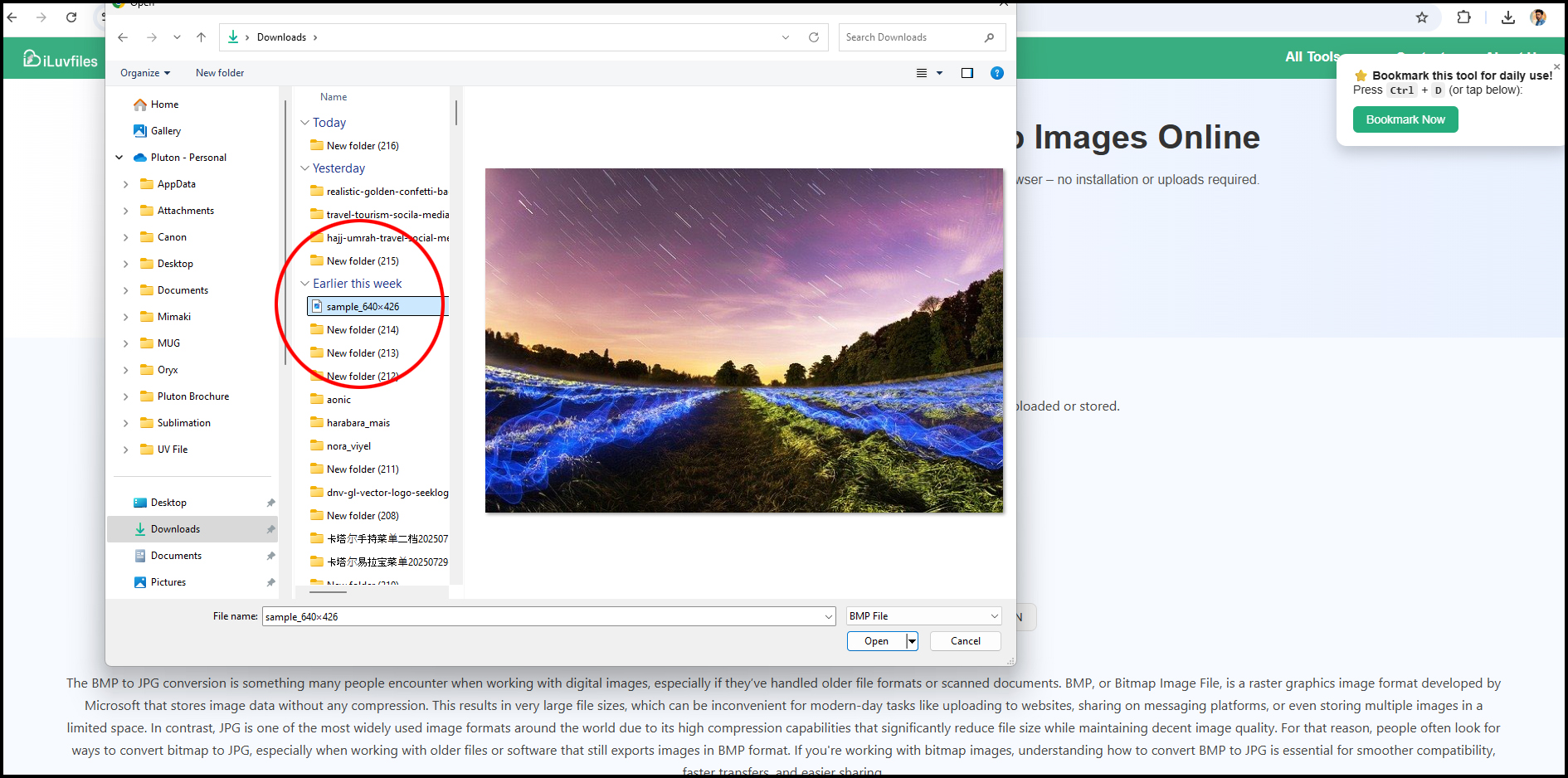 Step 2 - Upload and Convert