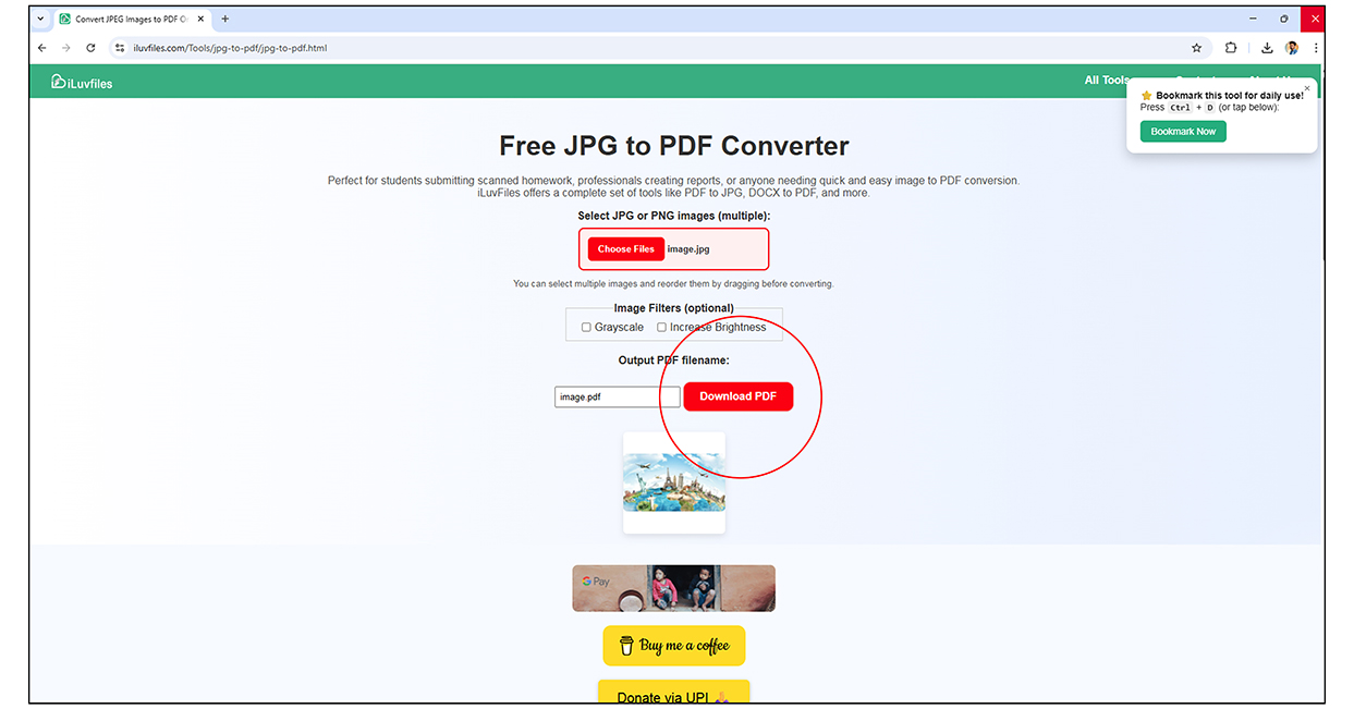 Step 3 - Wait for Conversion